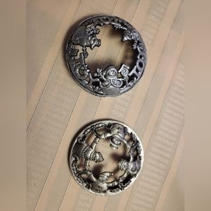 Yankee Candle Illuma-lid Snowmen Joy & Pewter snowmen